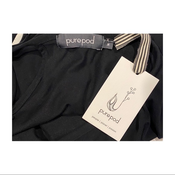 Purepod Fair Trade Ethical T-shirt Tie Design NEW - Picture 8 of 10